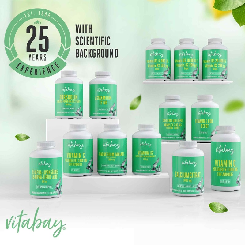 Vitabay Vitamin B12 5000mcg - 240 Vegan & Sublingual Vitamin