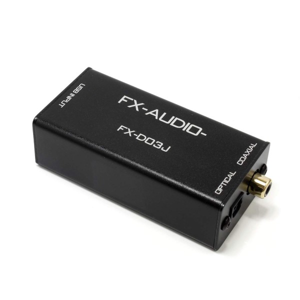 FX-AUDIO- FX-D03J, USB DDC with Bus-powered Driving Force, Add OPTICAL or COAXIAL digital output via USB Connection