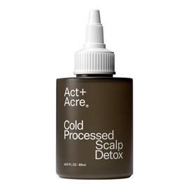 ACT+ ACRE - Aceite de desintoxicación del piel cabelludo procesado en frío, sin sulfatos para el piel cabelludo escamoso, seco y picazón, promueve un cabello más grueso y de aspecto completo