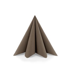Sovie Horeca Airlaid Napkins in Brown , 40 x 40 cm, High Quality Disposable Napkins, Extremely Absorbent and Fabric-Similar, Ideal for Weddings & Parties, Pack of 50