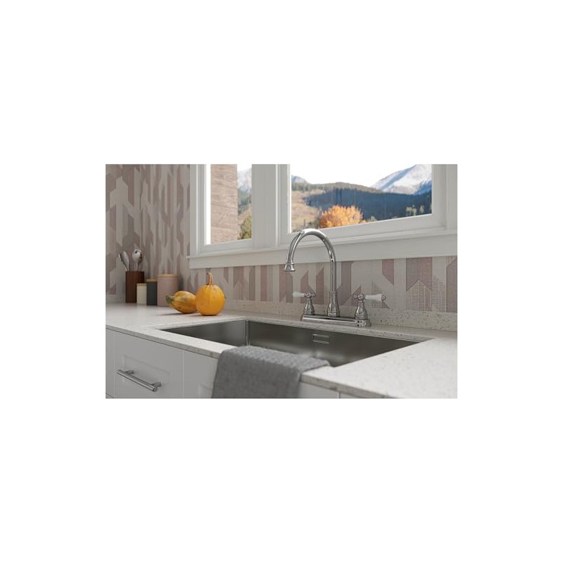 Pfister Sonterra 2-Handle Kitchen Sink Faucet with Side Sprayer High