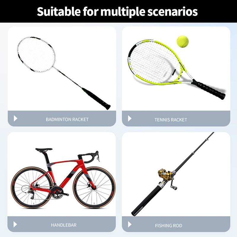 KEQAR 10 Pcs Non Slip Grip Tape Racket Grip Tape