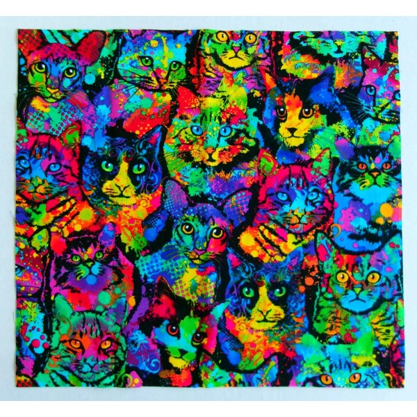 Timeless Treasures Fabrics of SoHo Cotton Fabric Bright Multi Color