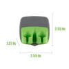 2 Pcs Hand Vegetable Peeler Palm Peeler Finger Grips Comfortable