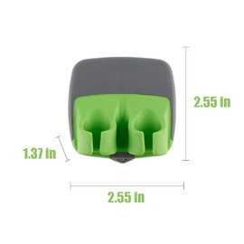 2 Pcs Hand Vegetable Peeler Palm Peeler Finger Grips Comfortable to Peel Potato & Carrot & Cucumber