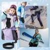 8 PCS Ski Glove Leash Adjustable Glove Safety Strap Anti-Lost