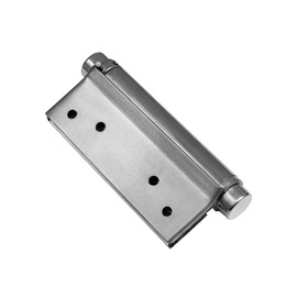 2 x Stainless Steel Swing Door Hinge Single Double Design Single, Strap Height 150 mm
