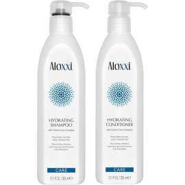 Aloxxi Hydrating Shampoo & Conditioner  & Split Ends Mend  Pack of 3