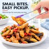 Mini Kitchen Tongs for Snacks and Food Serving – Stainless