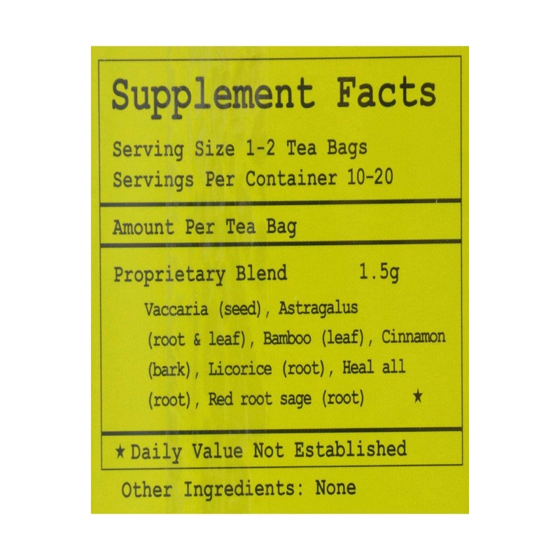 Health King Tea - Prostate Health, 20 Count