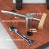 DDWT 2 Pack Bench Dog Clamp 3/4 Inch Dog Hole
