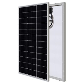 Mighty Max Battery 100 Watt 12 Volt, 9BB High Efficiency Monocrystalline Solar Panel with Solar Connectors for RV, Marine, Rooftop Farm, Home and Many Other Off-Grid Applications and More..