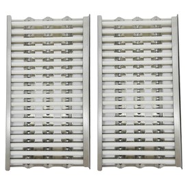 Dongftai SN291A (2-Pack) 18 5/8" Stainless Steel Cooking Grid for DCS 27DBQ, 27DBQR, 27DBR, 27DSBQ, 27DSBQR, 27FSBQ, 27FSBQR, 36DBQ, 36DBQAR, 36DBQR.