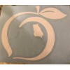 Georgia Peach Pride Sticker