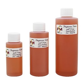 Fragrances, Scents and More Fancy Patchouli Perfume/Body Oil - 3 Bottles 1 Fl Oz Glass Roll On (30ml)