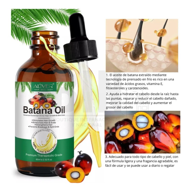 Aliver - Batana Oil - 60 Ml - Cuidado Cabello