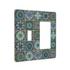 Sghxwp Decorative Switch Plate Covers Morocco Talavera Mexican Tile Printed