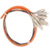 Fiber Optic Cable 1 Meter 12 Strand Multimode Low Insertion