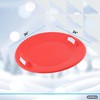 Superio Round Snow Saucer Sleds- 24” Plastic Disc Sleds for