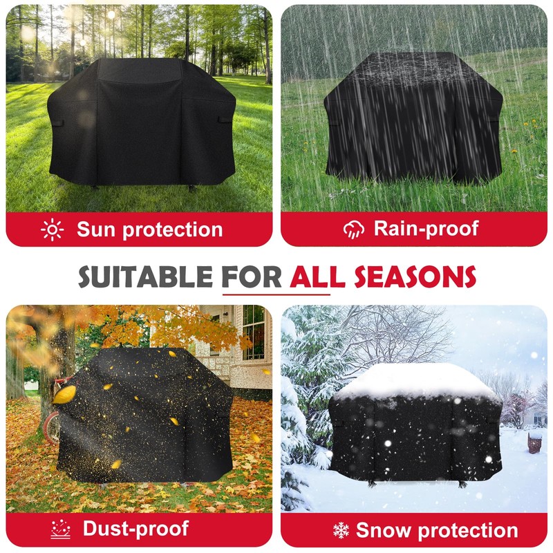 Tunansx 74.8 inch Grill Cover for for Weber Summit 600
