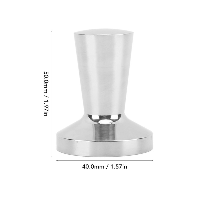 Coffee Tamper Stainless Steel Solid Handheld Coffee Filling Powder Press