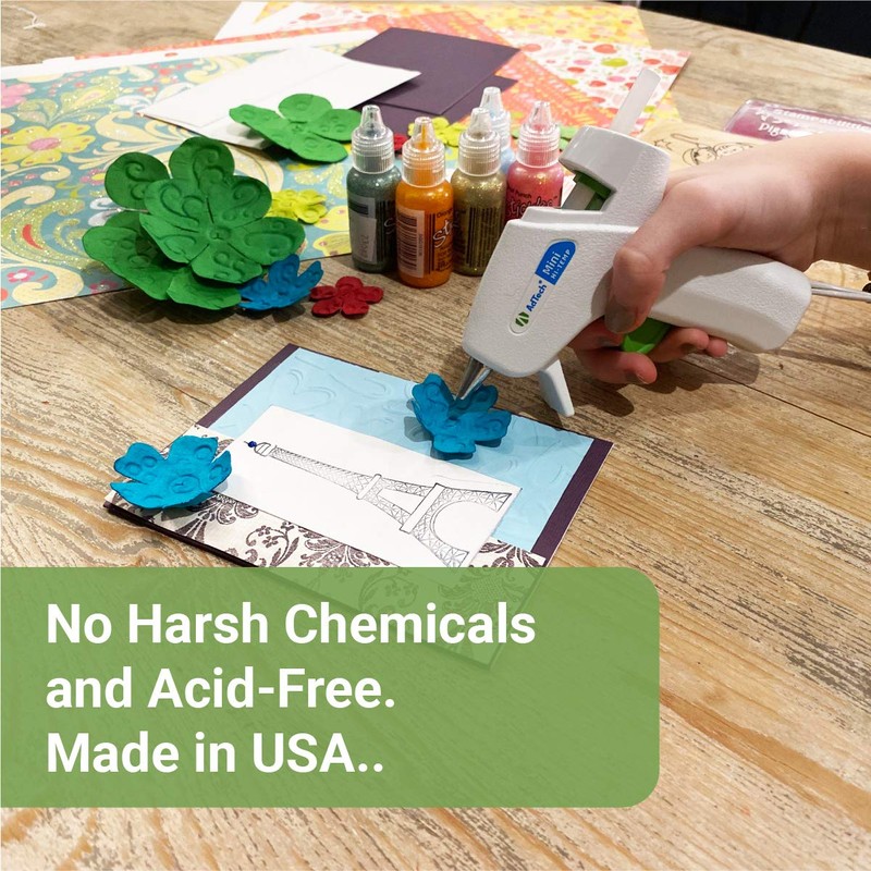 Adtech 220-34ZIP100 Multi Temp Mini Hot Glue Sticks, 4-Inch, 100-Pack,