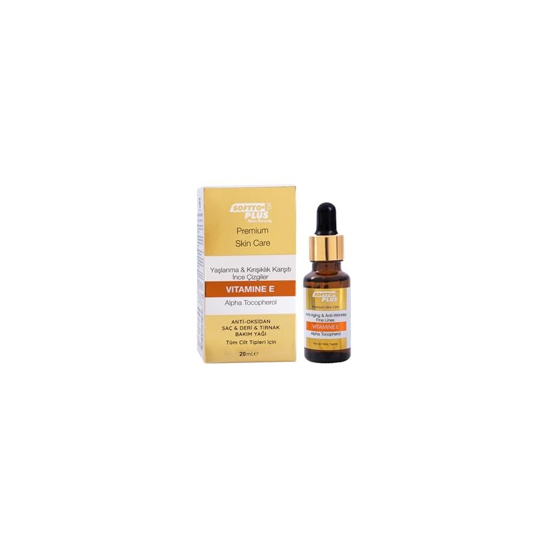 Softto+Plus Anti-Ageing & Anti-Wrinkles Fine Lines Vitamin E Oil