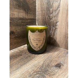Vineyard Candle Co - Dom Perignon Champagne Soy Wax Candle - Scent: Strawberry Champagne