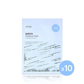 Anua Birch Moisture Mask 25ml x 10 sheets _B / 아누아 자작나무 수분마스크 25ml 10매 B