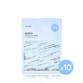 Anua Birch Moisture Mask 25ml x 10 sheets _B / 아누아 자작나무 수분마스크 25ml 10매 B