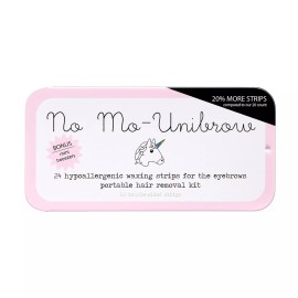 No Mo-Unibrow Portable Hair Removal Kit for eyebrows    24 Strips   fresh sealed