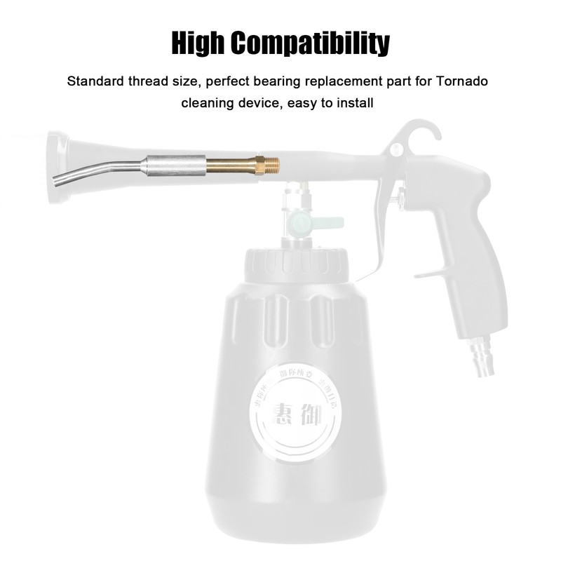 Copper Bearing Connector Accessory for Tornado Cleaning Tool Air Blow-Dust