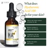 Clara's New York Advanced Hydrating Hyaluronic Acid 100 Facial Serum,