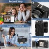 NSOELA 4K Digital Camera for Photography Auto-Focus Vlogging Camera for