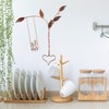 CORHAD Romantic Metal Swing Wall Art Sculpture Handmade Home Decor