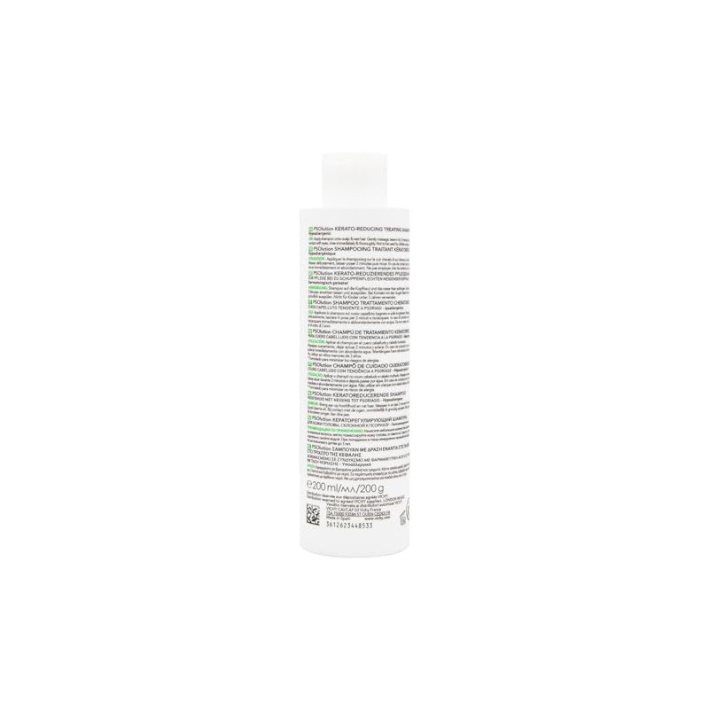 Dercos Psolution Shampoo de Tratamiento Kera Reconstructor para Piel Cabelluda