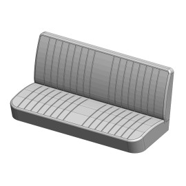 For RC4WD Front Bench Seat for RC4WD K10 Scottsdale & Chevy Truck Conversion