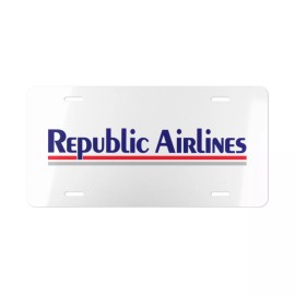 Republic Airlines Vanity Plate