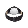 s.Oliver 2033497 Men's Quartz Watch Analogue with Leather Strap, Black,