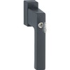 HOPPE TOULON Window Handle Lock Cylinder and Secustik, VK 7