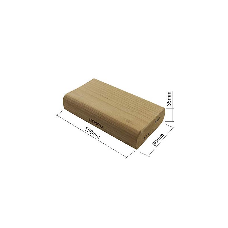 HOSCO Luthiers Tools Wood Sanding Blocks 10"(254R)/12"(305R) TWSB-2