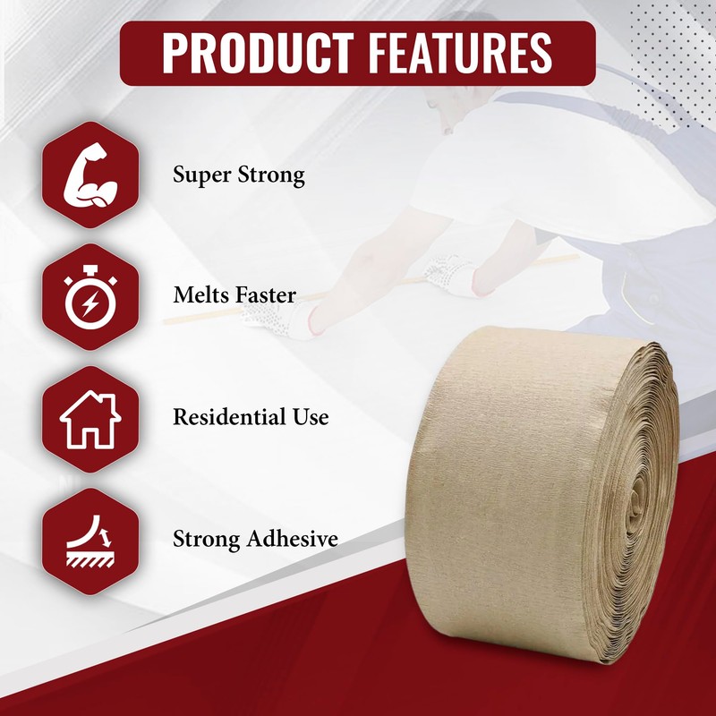 Zimpty ZY346 Carpet Joining Tape - Super Heat Bond Seaming