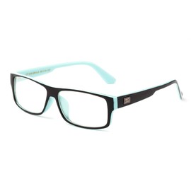 Newbee Fashion -"Kayden" Retro Unisex Plastic Fashion Clear Lens Glasses