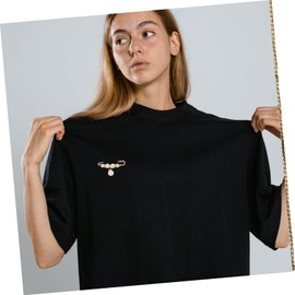 Operitacx Sicherheitsnadeln Für Hosenbund Mit Kunstperlen Brosche Dekorative Clips Für Hosen Röcke Und Pullover Ideal Zum Fixieren Und Verhindern Von Blicken Vielseitig