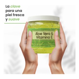 Gel Facial De Aloe Vera Con Vitamina E 1kg Momento De Aplicación Día Noche Todo Tipo De Piel