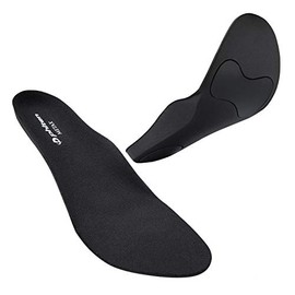 Phiten 0420TI464004 Insole, Cup Type, Metax, 9.6 - 10.2 inches (24.5 - 26.0 cm), Black