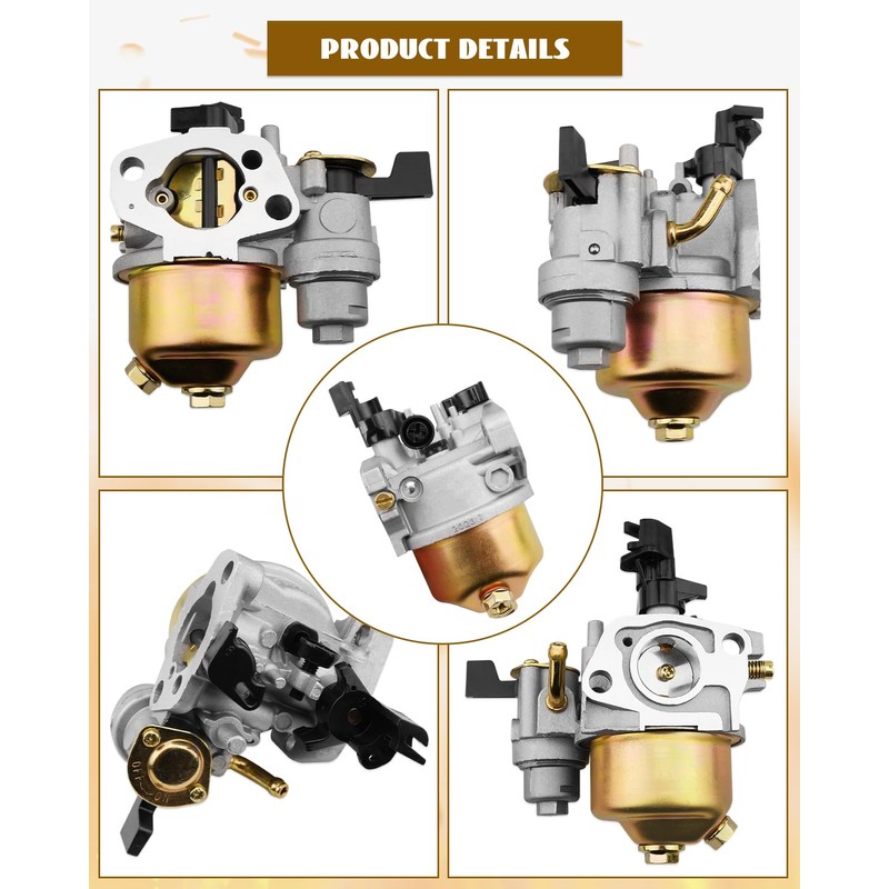 JUWEVAZU Carburetor Kit Fit for DeWalt DXPW3425E DXPW3425 3400PSI 2.5GPM