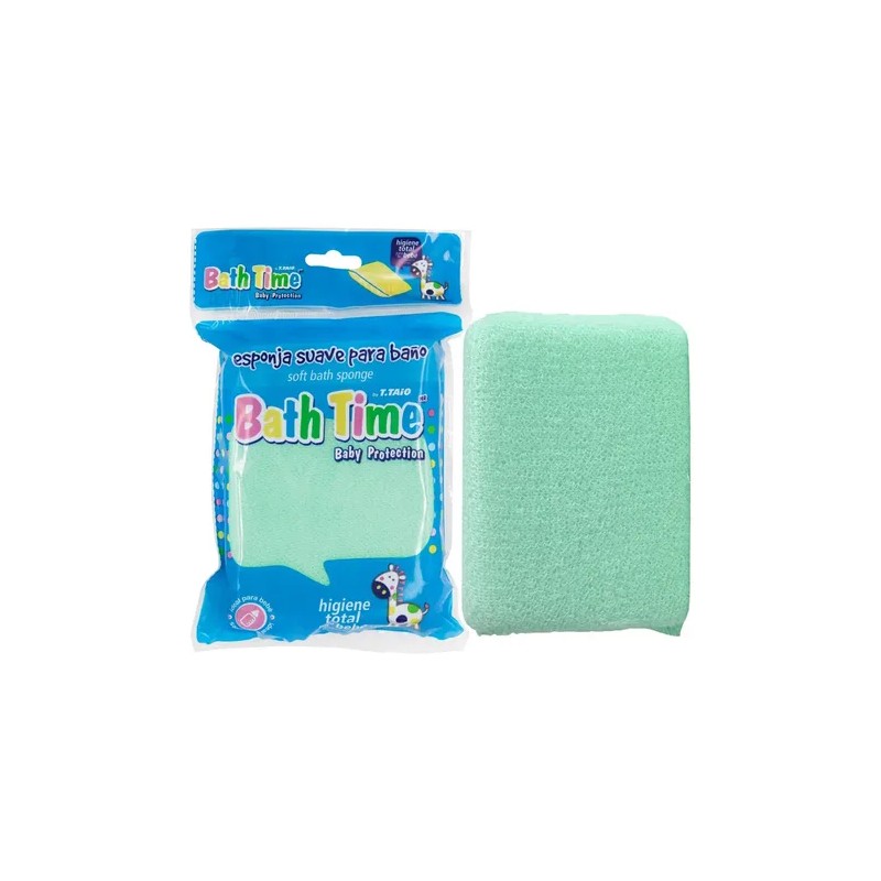 Esponja Con Tela Extra Suave Para El Baño De Bebe