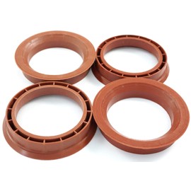 4x Borbet Original Centring Rings 72.5 to 57.1 Compatible with Borbet Rims 72 5 57 1-72.5-57.1