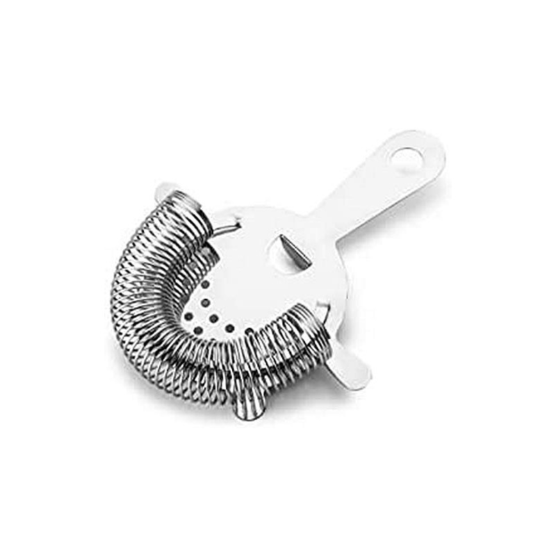 Ibili Classic Cocktail Sieb, 12 x 15 cm, Edelstahl, silber,